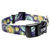 Dutch Dog Amsterdam Eco Friendly Van Gogh Dog Collar, 10-15-Inch, Small