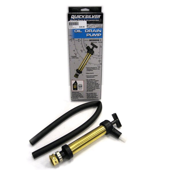 Mercury Precision Crankcase Oil Pump 802889A 1