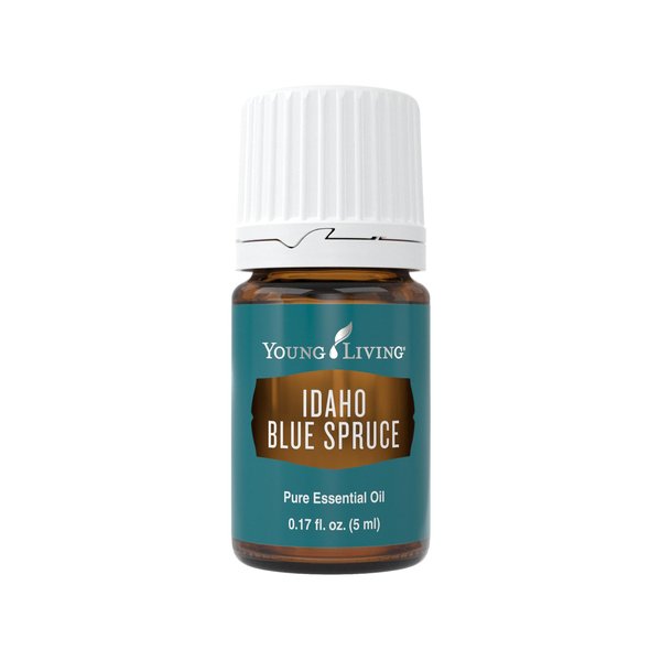 Idaho Blue Spruce Essential Oil 5ml by Young Living - Topical Application for Tired Muscles - Enhances Masculinity - Ideal for Meditation and Yoga Aromatherapy