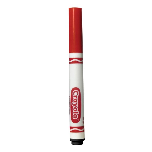 Crayola Broad Line Markers - Red (12ct), Markers for Kids, Bulk School Supplies for Teachers, Nontoxic, Marker Refill with Reusable Box