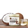 OKAY 100% COCONUT OIL for HAIR and SKIN in JAR 6oz / 177ml