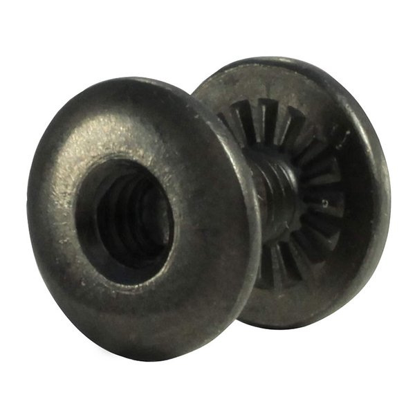 The Outdoor Connection Chicago Screw Sets (25-Pack), Black