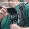 SUREWO Hard Carrying Case for GoPro Hero 12, Mini Hard Shell Carrying Case Travel Portable Storage Bag for GoPro Hero 11/10/9/8/7/6/5/4,DJI Osmo Action 3,AKASO,Campark,YI Action Camera and More