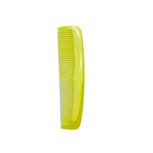 Plastic Comb Smooth Styling and Detangling for All Hair Type (Yellow)