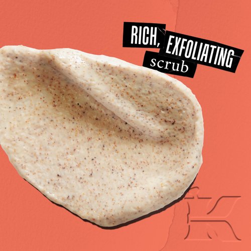 Kiehl's Gently Exfoliating Grapefruit Body Scrub, Bath & Shower Body Polish for Smooth & Soft Skin, with Apricot Seed, Aloe & Chamomile, All Skin Types, Grapefruit Citrus Scent - 8.4 fl oz