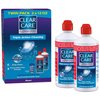 Clear Care Cleaning Solution with Lens Case, Twin Pack, 12 Fl Oz (Pack of 2)