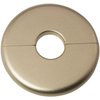 Snap On Escutcheon Plate JJHXSM 2PCS 22x80mm Pipe Hole Air Conditioning Hole Decorative Cover Golden