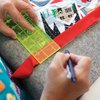 Acrylic Quilting Ruler, 2.5 inch x 8 inch | Small Ruler for Sewing, Measuring and Cutting Quilt Fabric | Straight Edge Tool for Jelly Rolls, Mini Charm Pack Quilts, and DIY Craft Projects, Green