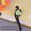 Lurrose Chinese Hair Stick Vintage Flower Hair Stick Japanese Wood Chopsticks for Women Girls Hair Styling