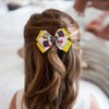 School Hair Bow Clips,Back To School Cheer Hair Pins for Kids Girls,Handmade Graduation Season Decor Hair Accessories for Students