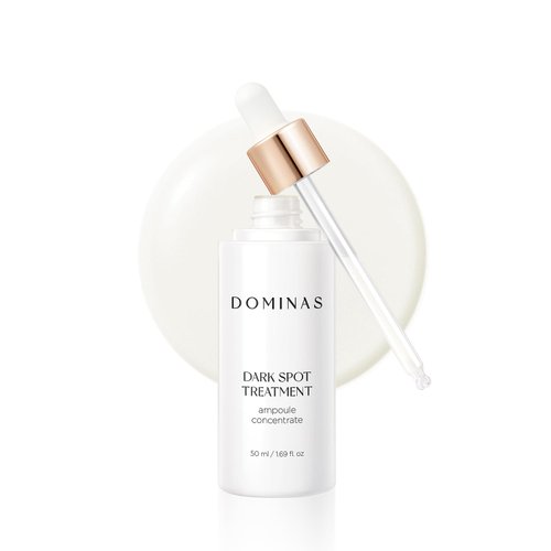 DOMINAS Dark Spot Treatment Ampoule (1.7fl oz) - All-in-One Serum for Wrinkles, Moisturization by LG Beauty. Glutathione, Vitamin B12, CoQ10 & Niacinamide.