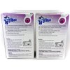 Ty D Bol Toilet Cleaning Tablets with Continuous Clean With Lavender color to deodorize your Toilets for a Fresh Smelling Bathroom 10 tabs (2-5 count packs)