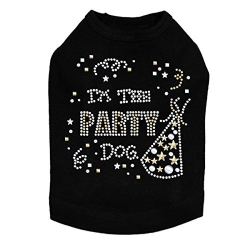 Party Dog Dog Shirt XL BLACK