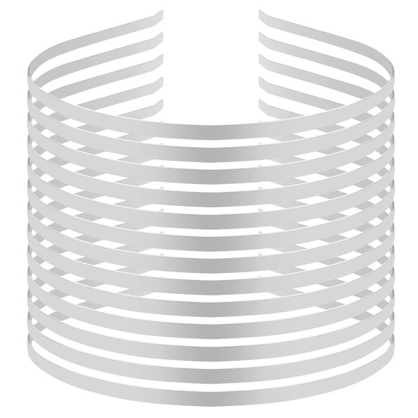 24 Pieces Smooth Metal Headbands Blank Metal Headbands DIY Craft Wire Frame Hairband for Women Hair Accessory