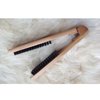 Double Sided Wood Clamp Hair Brush for Easy Straightening, Smoothing and Preventing Hair Damage, 22cm Length, ()