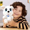 Little Tikes Rescue Tales Cuddly Pup Maltese Soft Plush Pet Toy