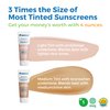 Waxhead Tinted Sunscreen for Face (Sheer Light Tint) - Mineral Sunscreen, Zinc Sunscreen Lotion, BB Cream with SPF, Protector Solar Para La Cara (4oz)
