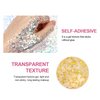 MAEPEOR Chunky Face Body Glitter Gel 19 Colors Mermaid Sequins Holographic Body Glitter Gel Long-Lasting Festival Makeup Glitter Paint for Face Body Hair Nails (30g, 008 Red)