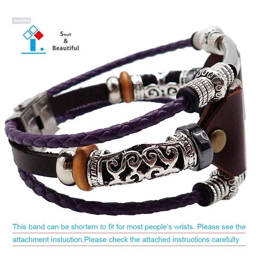 Smatiful Fashion Versa 3 Bands with Box Pack for Girl, Adjustable Accessories Watch Band Compatible with for Fitbit Sense & Versa 3, Lavender Purple