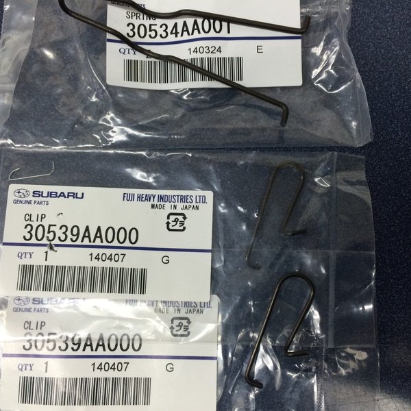 Genuine OEM Subaru Clutch Fork Spring KIT Impreza Forester Outback Legacy Baja !