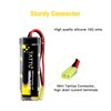 TATTU 8.4V 1600mAh NiMH Flat Battery Pack with Mini TMY Female Connector Assembled with 16G Wire