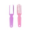 2Pcs Foot Stone Brush Exfoliating Scrubber with Pumice 2 Sided Nail and Toe Scrubbing Brush for Kids and Adults Shower Foot Scrub for Smooth Clean Feet and Nails