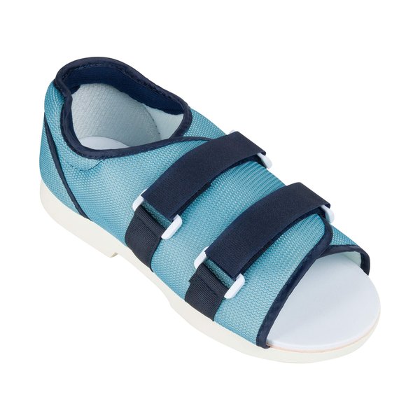 Ossur Mesh Top Post-Op Shoe (Female) | Post Surgery, Soft Tissue Procedures and Post Trauma Recovery | Open-Toe, Breathable Top with Extended Straps and Dual Side Closure | Medium Size