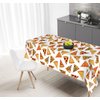 Lebeili 3Pcs Pizza Party Tablecloth, Pizza Party Birthday Table Cover for Pizza Theme Party Supplies Decorations