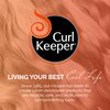 Curl Keeper Heat Protection Cream for All Curl Types - Travel-Size Thermal Styling Protectant for Curly Hair, Flat Iron & Blow Dry (8 Fl Oz)