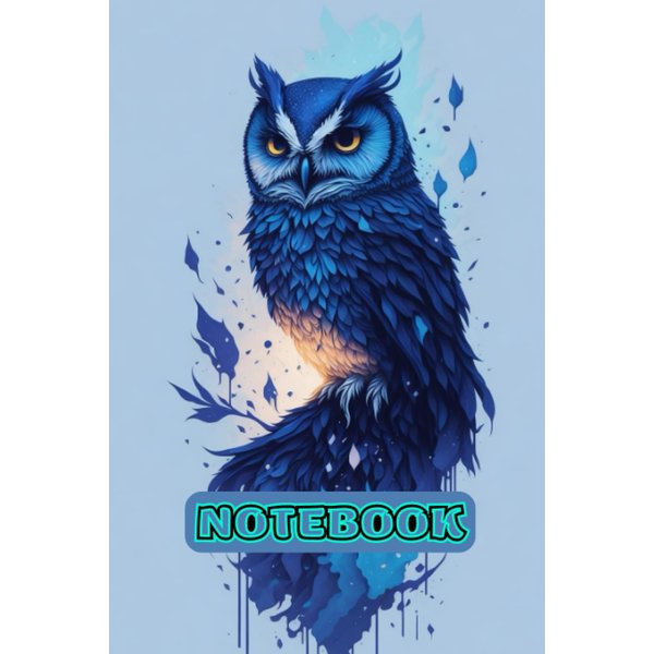 NoteBook: Bird Theme Journal, Black Lined NoteBook, 120 Pages, Ideal for Man, Woman and Kids