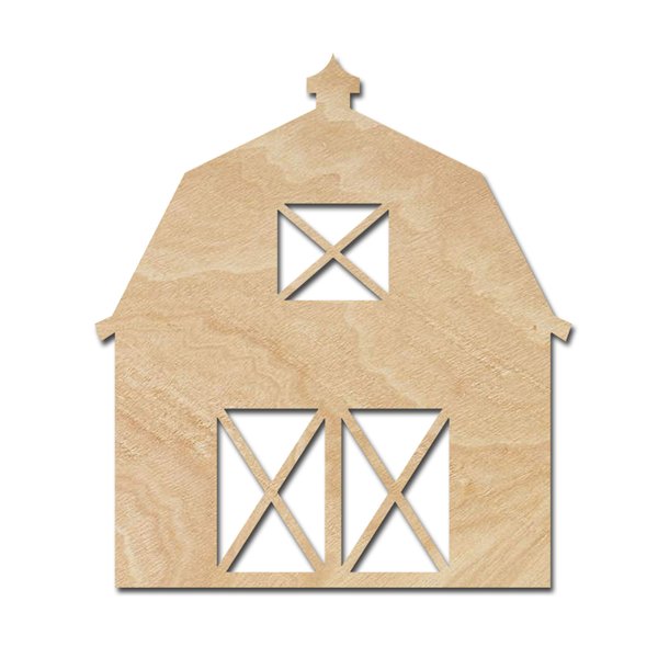 Barn Wood Cutouts for crafts, Laser Cut Wood Shapes 5mm thick Baltic Birch Wood, Multiple Sizes Available
