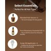 VEDA TINDA SCENT VTS Hair Serum Applicator & Rosemary Oil & Moroccan Argan Oil, Scalp Massager for Hair Growth & Care Essential Oil Set for Men and Women