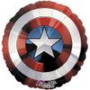 Jeckaroonie Balloons 7 pc Avengers Captain America Shield Balloon Bouquet Party Decoration Hero Marvel