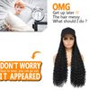 Goddess Box Braids Braiding Hair Baseball Cap Hat Wig Bohemian Curly Ends Box Braids Hat with Braided Hair Extensions for Black White Women Synthetic Braids Hat Wig with Hair Attached (24inch, 1B)
