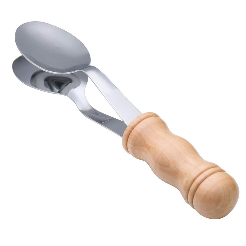 Musical Spoons Percussion Instrument with Wooden Handle, 8 Inch ...