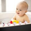 12pcs Mini Cow Rubber Duck, Small Cowboy Rubber Duck Funny Cow Print Duck for Baby Bath Toy Baby Christening Birthday Tub Summer Beach Pool Party Decorations