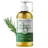 Brittanie's Thyme Organic Natural Hand Soap, 16 oz (Rosemary & Peppermint) Moisturizing Castile Soap Made Olive Oil And Natural Luxurious Essential Oils. Vegan, Gluten & Cruelty Free,