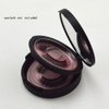 4Pcs Empty Round Lash Boxes Double-Layer Eyelash Storage Box Travel Case 3D False Eyelashes Packaging Gift Boxes Holder Organizer with Makeup Mirror Lid for Women Girl Eyelash Storage and Packaging,