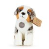 DEMDACO Australian Shepherd White and Grey 9 x 7.5 x 5 Inch Soft Plush Stuffed Animal