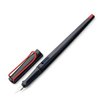 Lamy joy black - calligraphy fountain pen with ergonomic grip & polished steel nib in line width 1.1 mm - Calligraphy Fountain Pen with ribbon nib - incl. ink cartridge T 10 blue