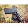 Maxx Carry IWB Leather Gun Holster for Springfield XDS 4 inch 9 mm, XDE 3.3 inch 9mm/.45ACP or 3.8 inch 9 mm | Walther PK380, Black, Right Hand Draw