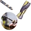 Hss Drill Bits 5/16 in. Jobber Twist Parabolic Flute Golden/Black 3-Flat Shank Drill Steel Metal-5Pcs