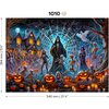 WOODEN.CITY Grim Reaper's Halloween 1000 Piece Wooden Puzzle - Spooky Fun for Puzzle Enthusiasts