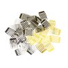 Metal Millinery or Veil Hair Comb 1" Wide - 10 Pieces (Gold)