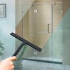 Silicone Rubber Blade & Hook Shower Window Squeegee 11" in Width Silicone Car Squeegee Bathroom Squeegee for Shower Squeegee for Shower Doors Car Window