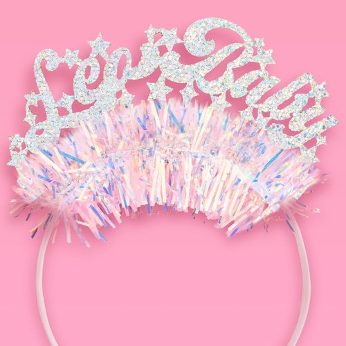 xo, Fetti Leo Baby Headband - Fits Adult + Child | Zodiac Leo Hair Accessory, Horoscope Favor, Astrology Birthday Party Decorations