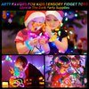 AIRNEY 12 PCS Light Up Glow Sticks - LED Pop Tubes, Glow Tubes Glow in The Dark Party Supplies, Sensory Toys Birthday Glow Party Favors for Kids, Light Up Toys Goodie Bag Stuffers Gifts