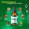 Audizen for Tinnitus – Daily Ear Health and Hearing Support Drops with a Clean Liquid Formula for Auditory Wellness and Inner Ear Balance | Plant-Based, Easy-to-Use Droppers (30 Servings)