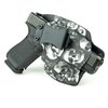 Infused Kydex USA Skulls IWB Hybrid Concealed Carry Holster (Right-Hand, for Taurus 709 Slim)