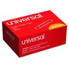 Universal Smooth Paper Clips Wire Jumbo Silver 100/Box, 10 Boxes/Pack (UNV72220)